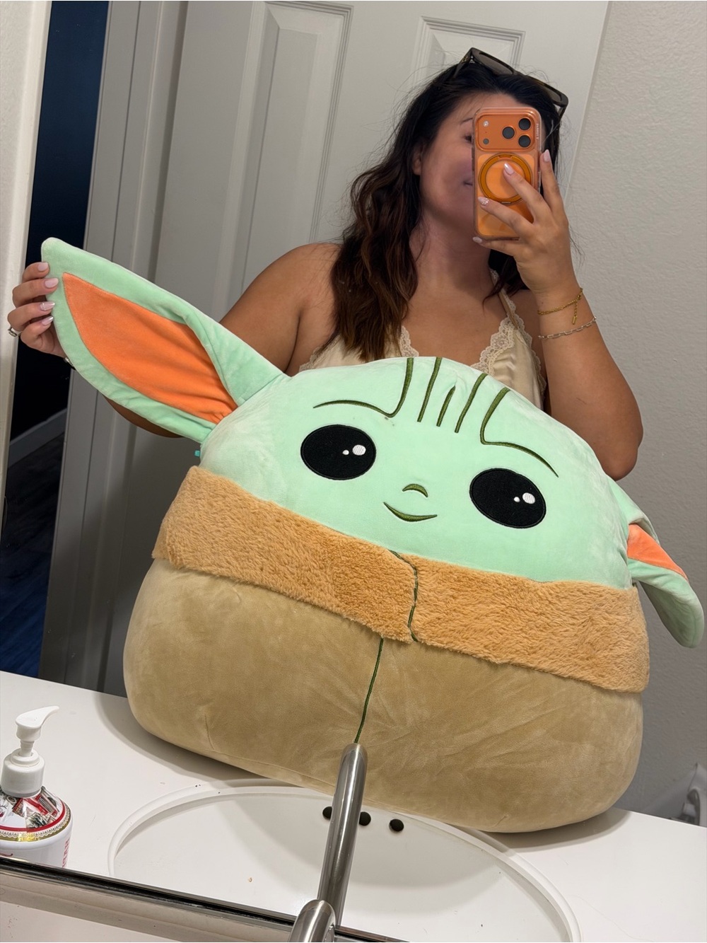 JUMBO 20" XL Star Wars Grogu Baby Yoda Squishmallows Plush Kellytoy
Disney Q042